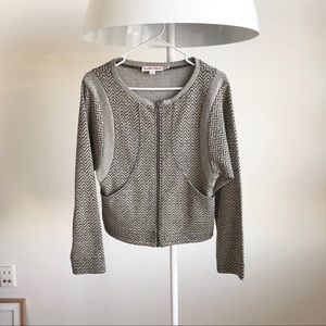 See by chloe NEW herringbone bomber jacket